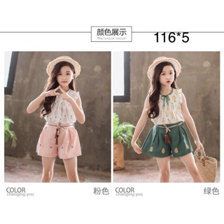 Set bộ dứa bé gái