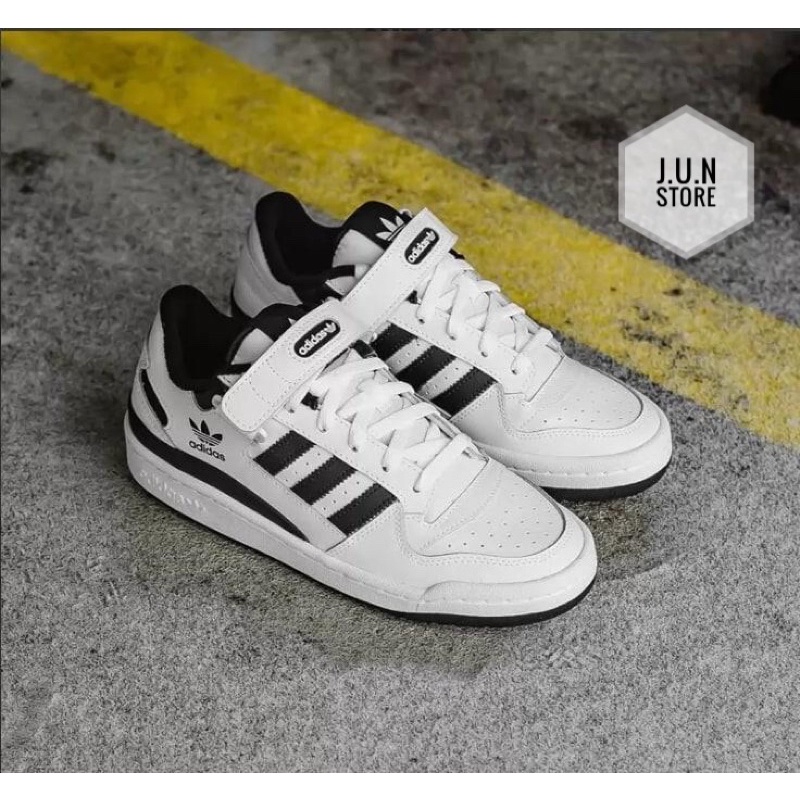 GIÀY ADI.DAS FORUM LOW 84 WHITE BLACK DA THẬT SC