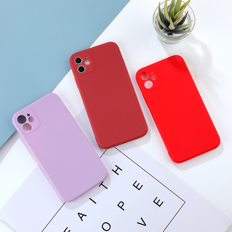 [Giá sốc 🔥 FreeShip] Ốp lưng Iphone 11|11 Pro|11 Pro Max nhựa Dẻo Nhám Chống trượt Bảo vệ Camera Nhiều màu sắc