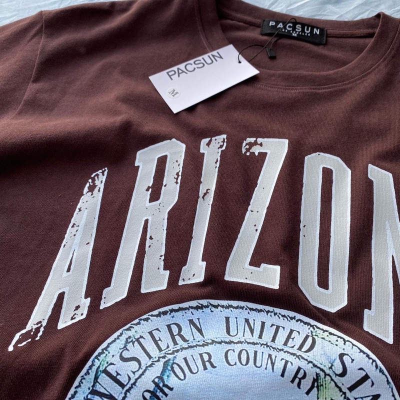 Áo thun Arizona nâu cacao