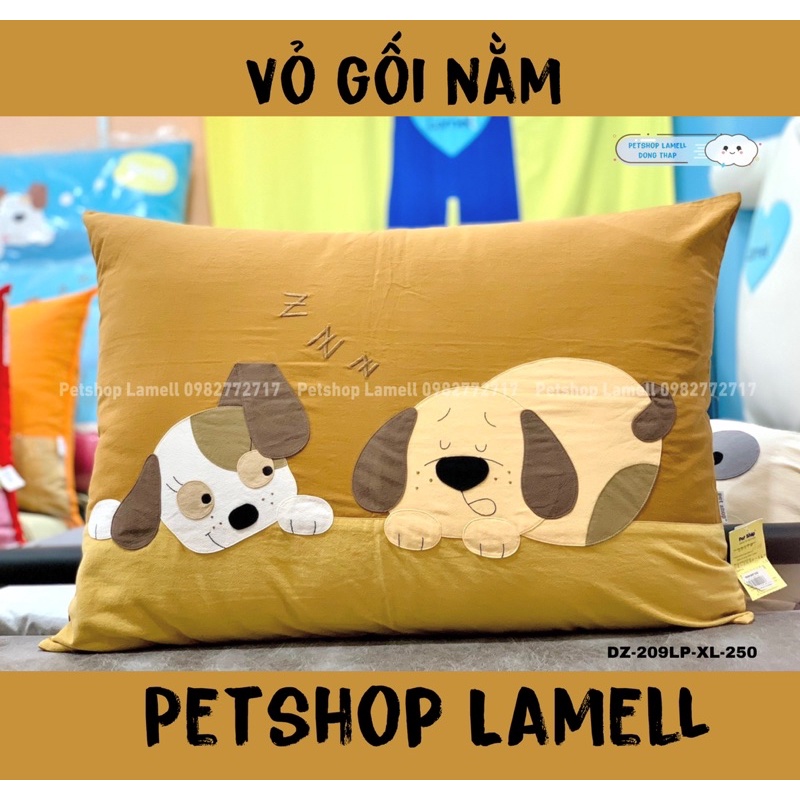 Vỏ gối nằm người lớn 100% Cotton  DZ-209LP-XL-250