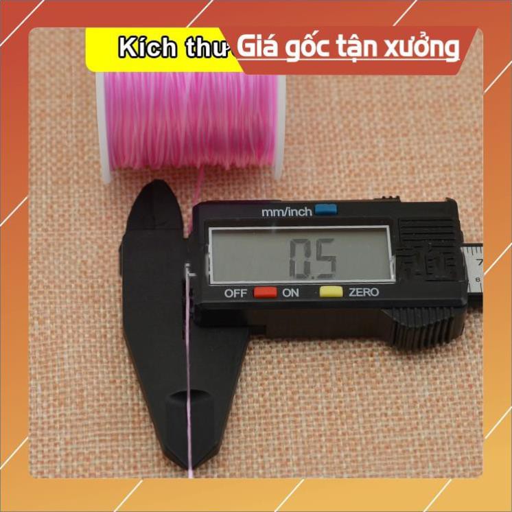 *HOT* Dây chun lụa xâu vòng đá 60m - Loại siêu bền - Giá sỉ - Làm đồ Handmade, xâu chuỗi đá