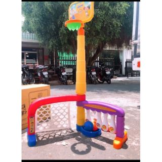 BỘ BOWLING ĐA NĂNG 3 TRONG 1 - BOWLING - ĐÁ BANH - BÓNG RỔ hàng quà tặng từ ABBOUT GROW