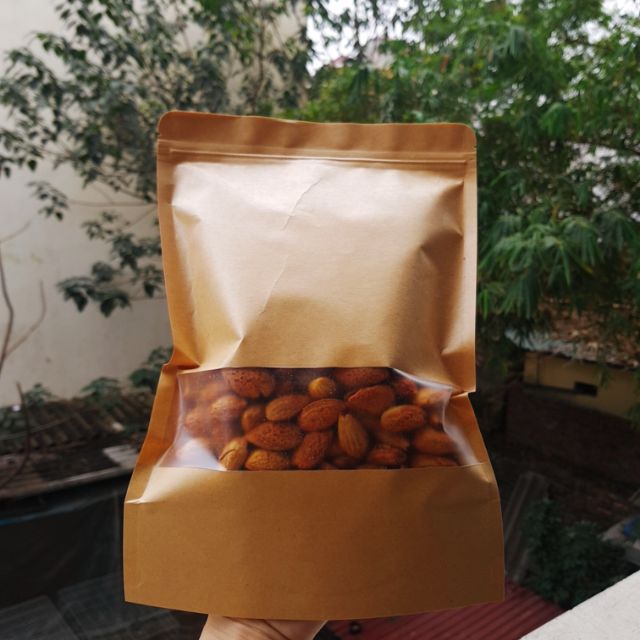 Hạnh nhân rang bơ loại vỏ mỏng