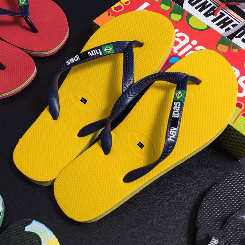 Dép kẹp Havaianas đế cao su siêu bền