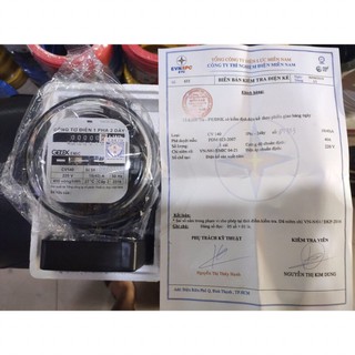 Đồng hồ điện lực có kiểm định