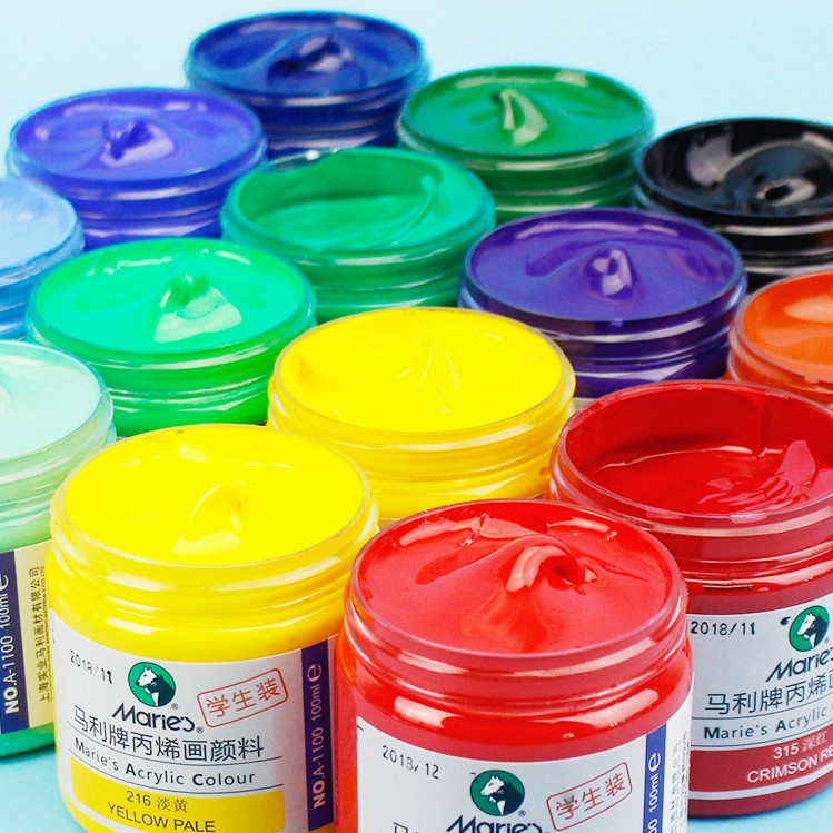 Màu Acrylic Marie's 100ml vẽ trên tất cả vật liệu THEARTSHOP