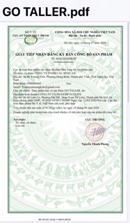 Canxi hữu cơ GO TALLER Cầu Bình An