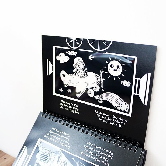 Sách chiếu bóng - Cinema book - Rạp chiếu phim trong sách - Vịt con xấu xí