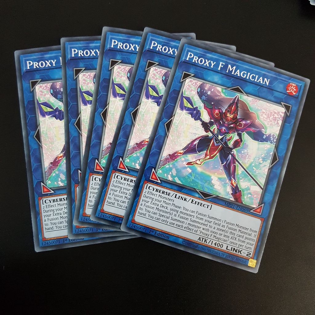 Lá bài Proxy F Magician - MP21-EN069 - Common 1st Edition