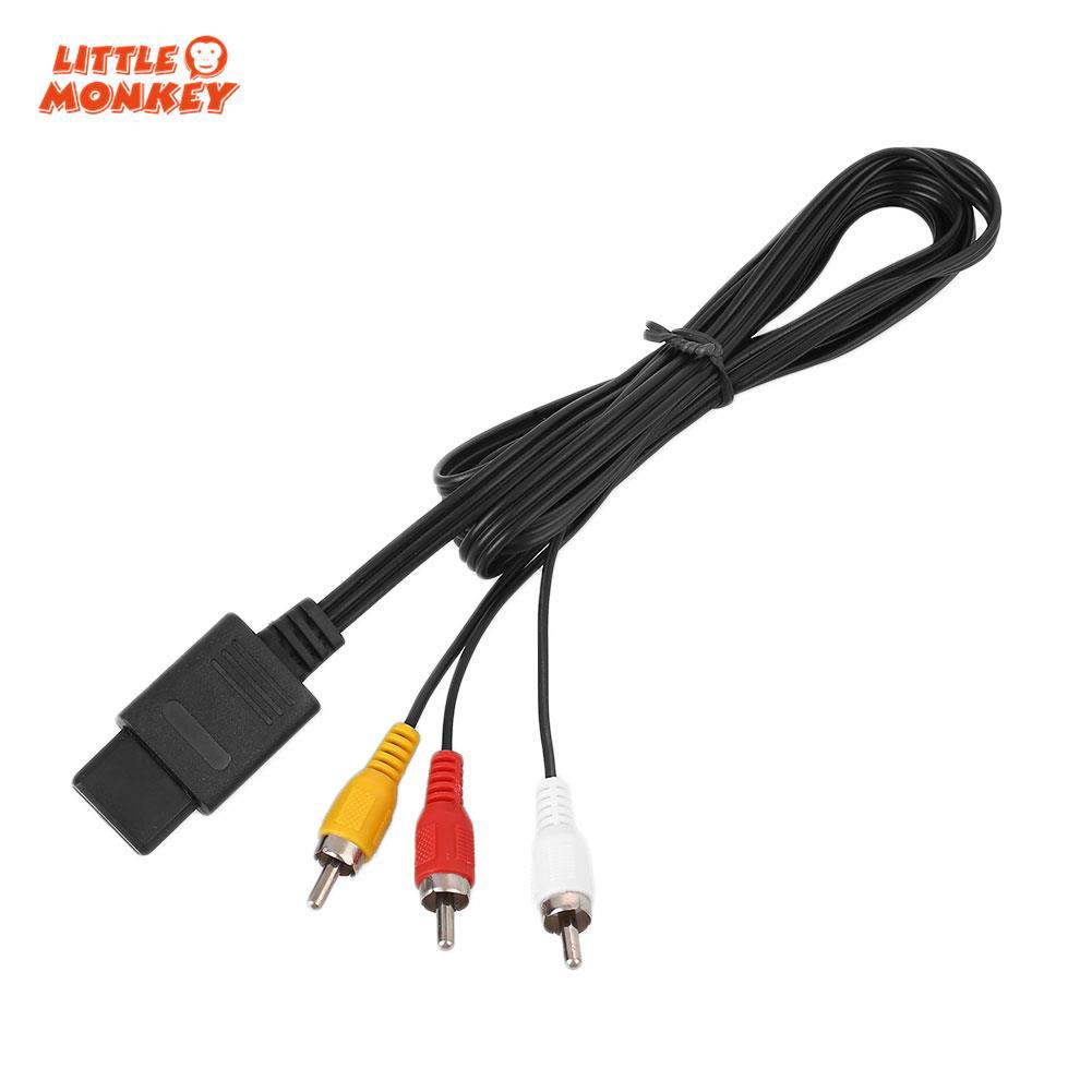 Dây cáp 1.8m AV 1.8m chuyên dụng cho máy chơi game SNES Super Nintendo N64 ( 1.8m )