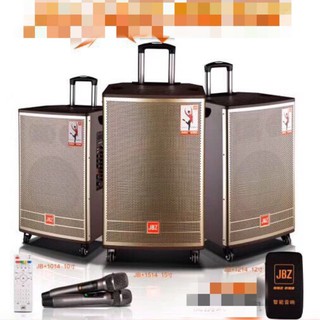 Loa kéo jbz 1214 hai mic bass 30