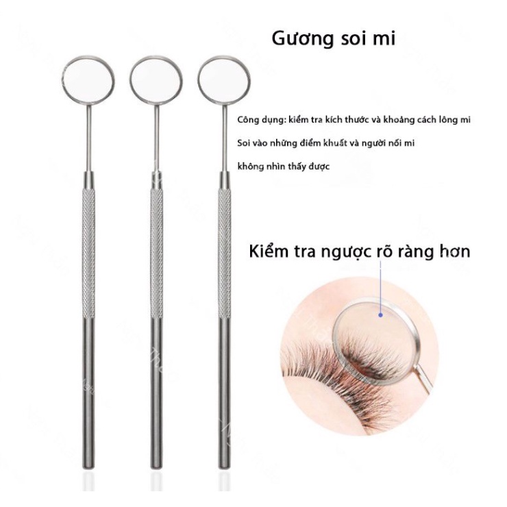 Gương Soi Mi Nhỏ Gọn Cao Cấp Giá Sỉ - Mi Fan - Mai Hòa Lash