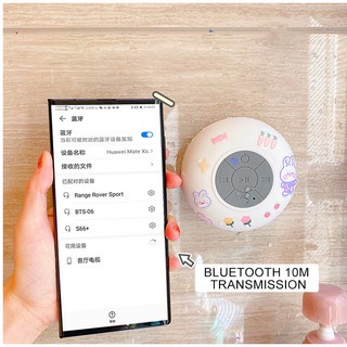 Loa Bluetooth Không Dây Mini Chống Thấm Nước Hình Hoạt Hình Cho Android / IOS