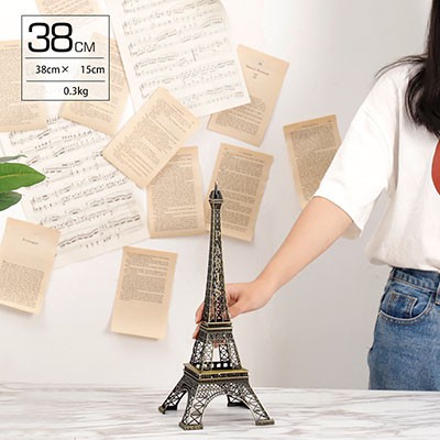 Mô hình tháp Eiffel trang trí bàn độc đáo kích thước tùy chọn