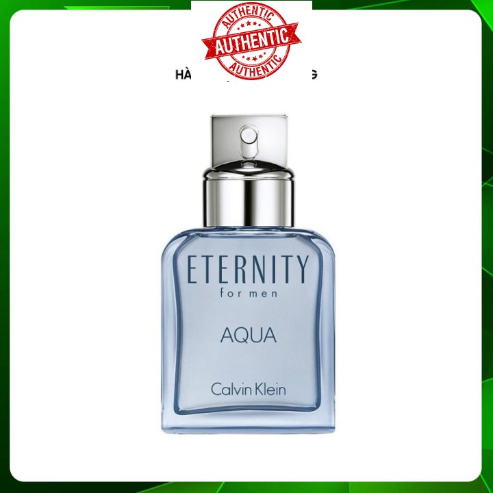 [Voucher giảm giá cho khách sỉ mỹ phẩm chính hãng] Nước Hoa Calvin Klein Eternity Aqua For Men EDT 100ml Tester