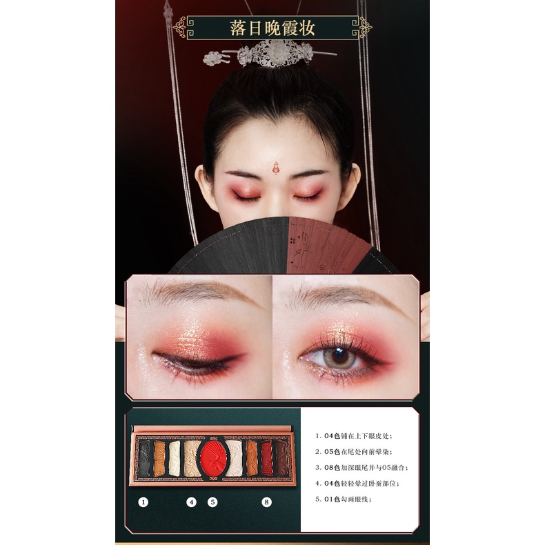 Bảng phấn mắt nhiều màu sắc trang điểm tiện dụng | BigBuy360 - bigbuy360.vn