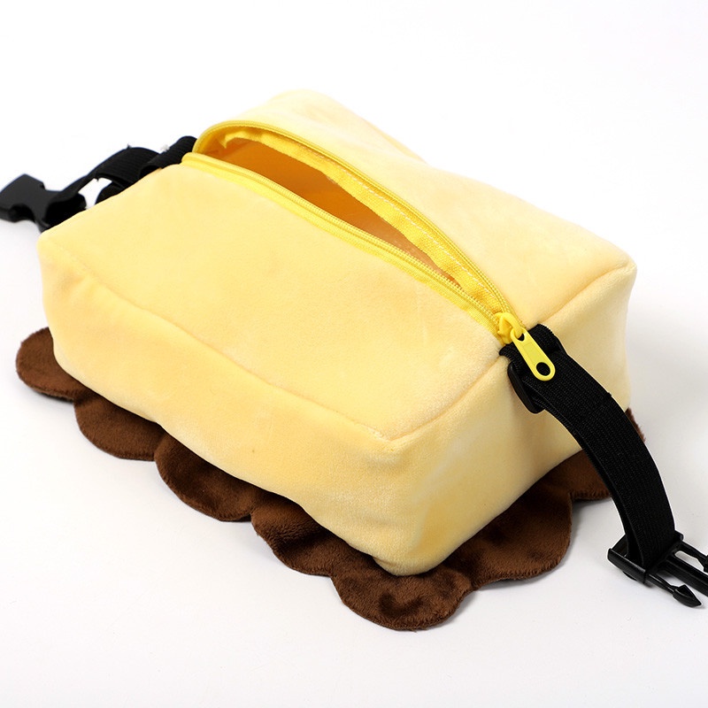 Hộp Đựng Khăn Giấy Gắn Ghế Ngồi Xe Hơi Họa Tiết Hoạt Hình Dễ Thương