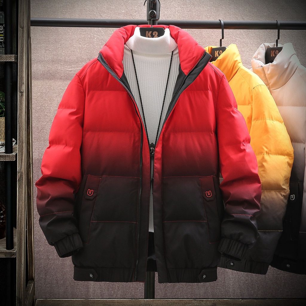 Áo phao nam oversize fom rộng phối màu đẹp chất dày dặn ấm áp hàng loại 1 hottrend