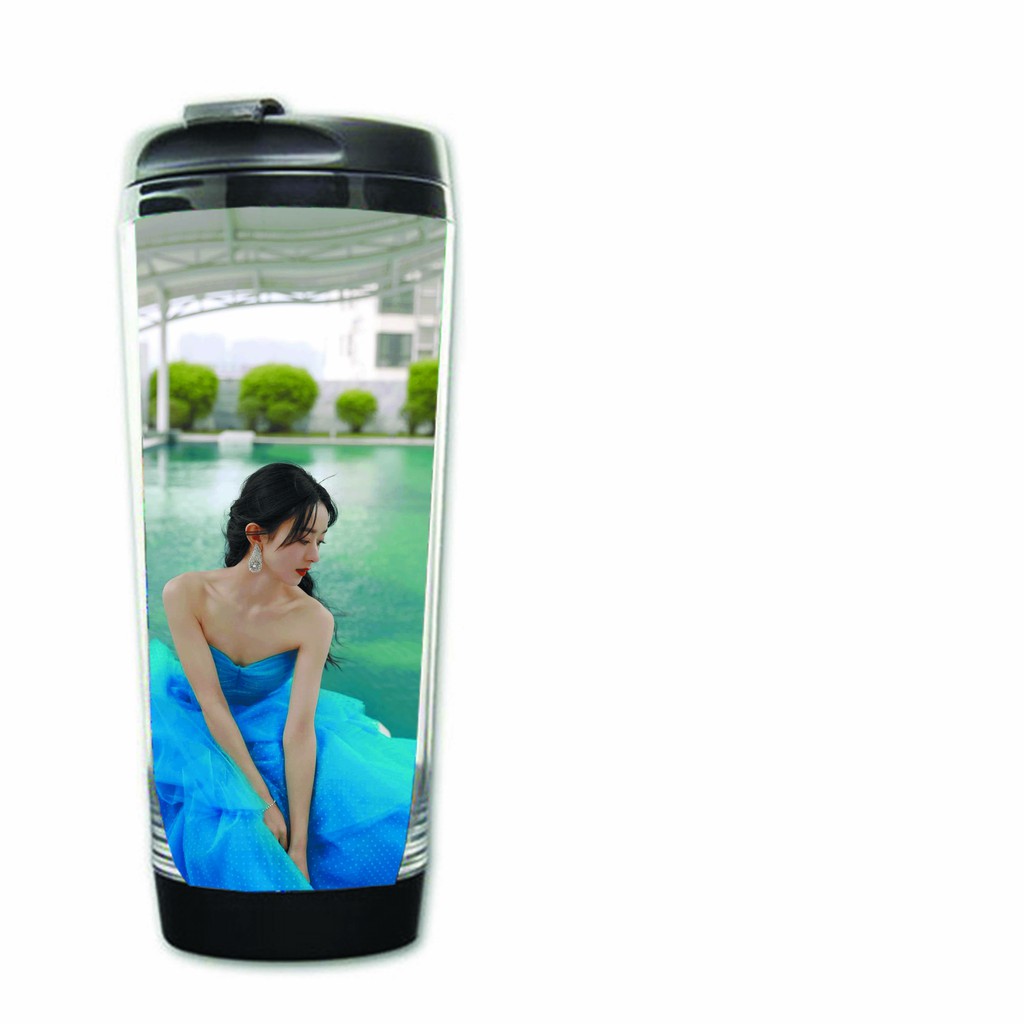 Bình nước IN HÌNH Triệu Lệ Dĩnh cốc đựng quà tặng tiện lợi