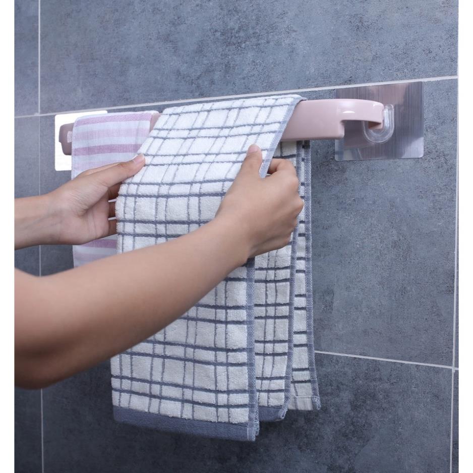 Thanh dán treo khăn mặt đa năng dài 45cm