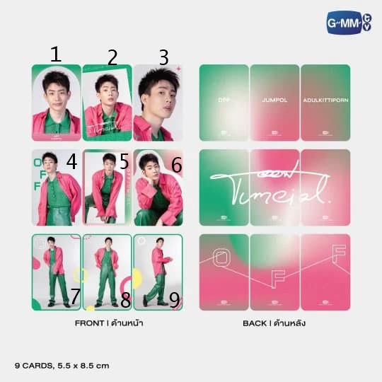 Bo góc chính hãng nhà GMM - ex F4, OffGun, Phuwin, OhmNanon