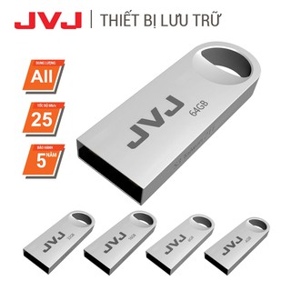 USB 64Gb/32Gb/16Gb/8Gb/4Gb 2.0 JVJ S3 siêu nhỏ vỏ kim loại