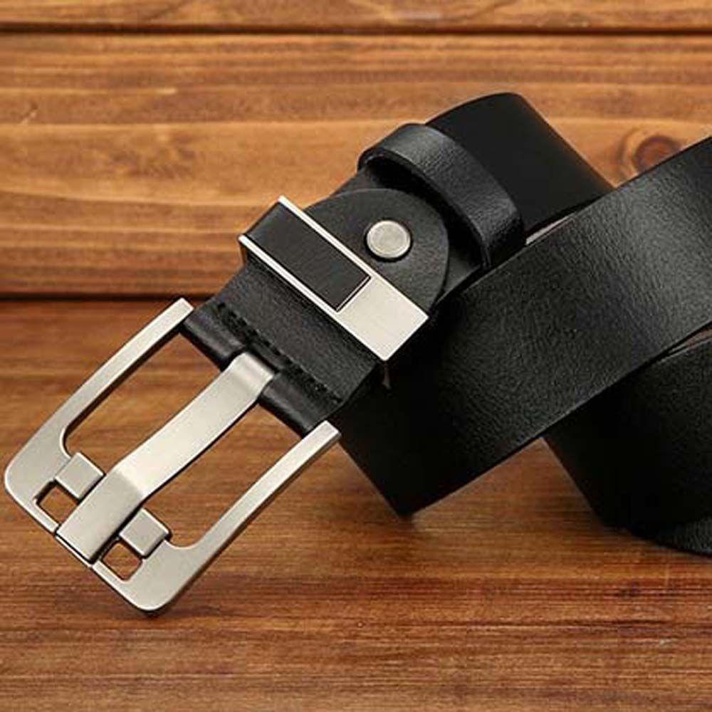 MXGOODS Thắt Lưng Da Bò Chất Lượng Cao Phong Cách Doanh Nhân Thời Trang Cho Nam