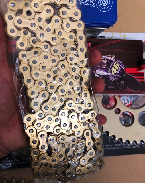 Nhông sên dĩa 7li MCS Malaysia cho Honda ,Yamaha