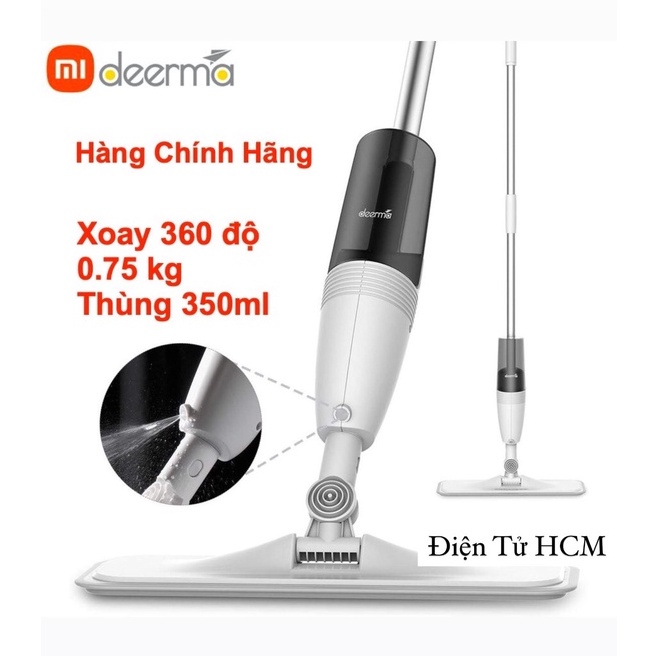 Cây Lau Nhà Phun Nước Xiaomi Deerma Water Spray Mop - TB500