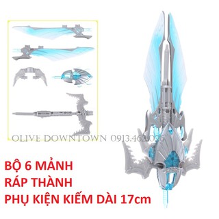 🔸️ Bộ 6 mảnh ráp thành phụ kiện Victorion dài 17cm NHƯ HÌNH