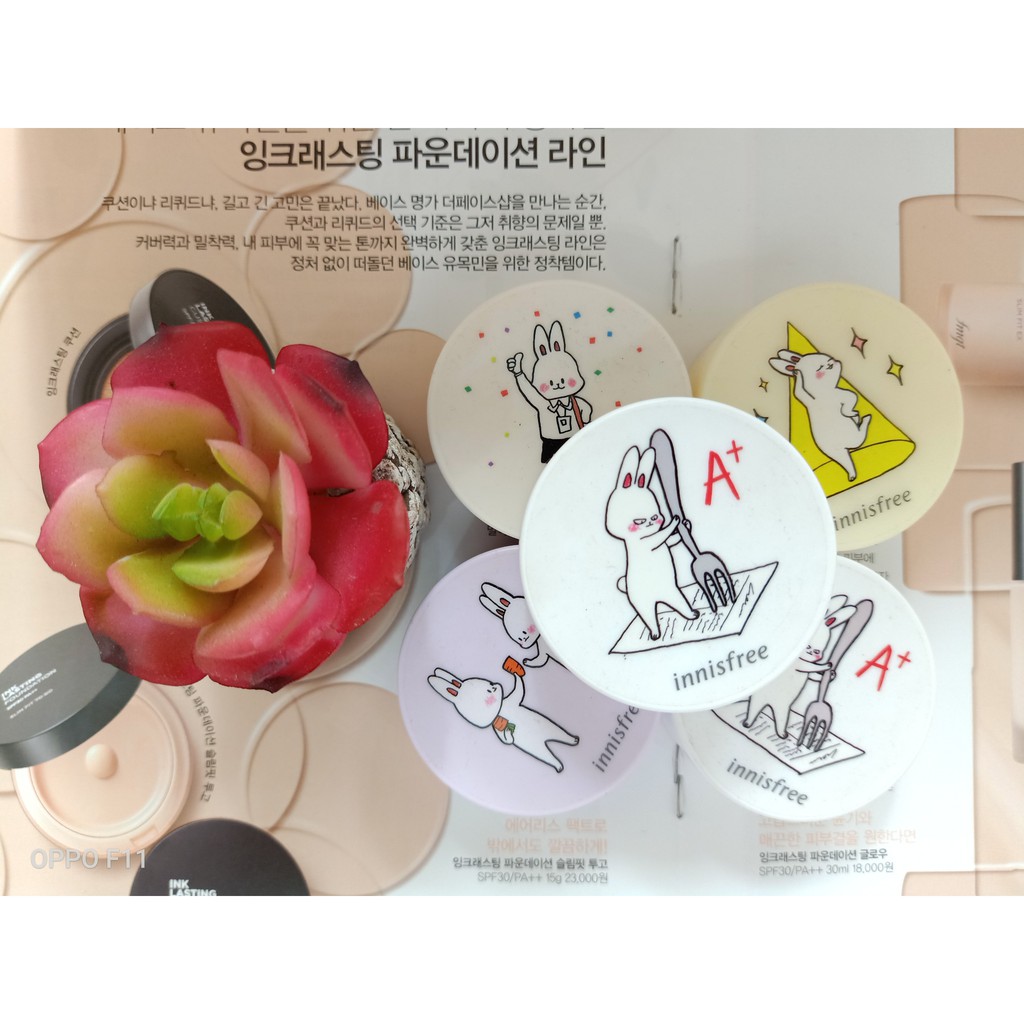 [ GIÁ SỈ 80K ] Phấn phủ kiềm dầu Innisfree No Sebum Mineral Powder Emoji #2 #4 #5 #6