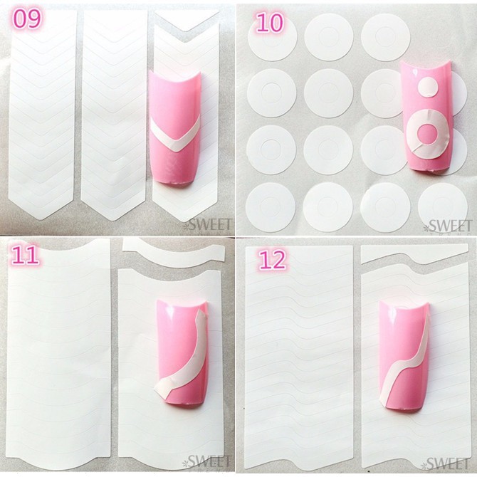 Miếng dán trang trí móng tay nghệ thuật 3D