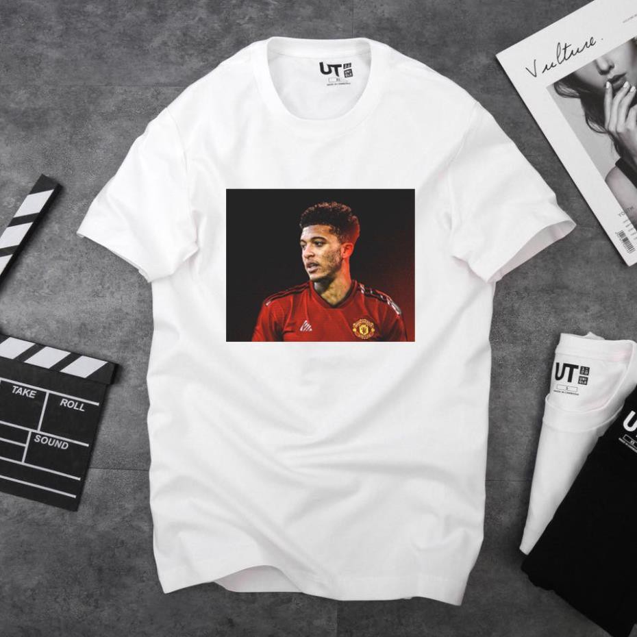 [Freeship] Áo Thun In Hình Jadon Sancho Mã 02 - Áo In Hình Cầu Thủ