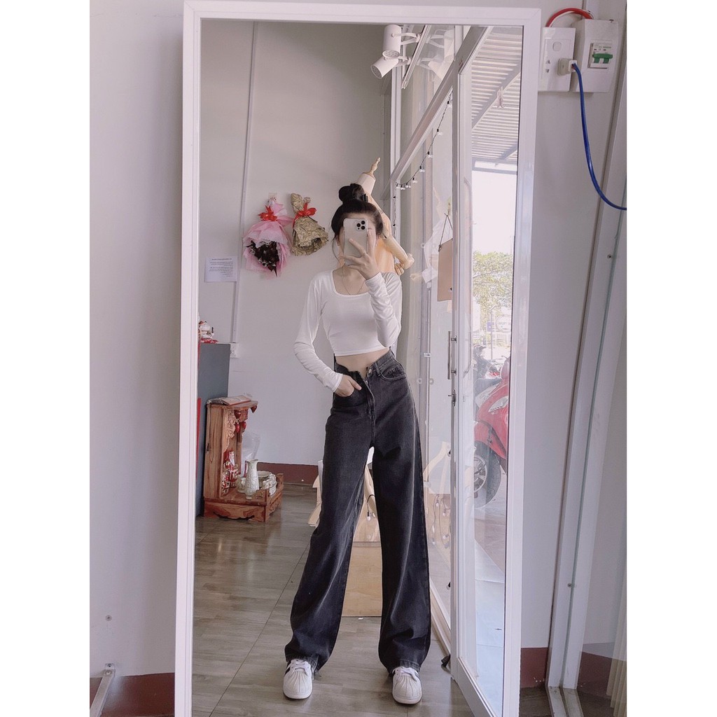 ÁO THUN NỮ CỔ VUÔNG-CHẤT THUN LẠNH-ẢNH THẬT SHOP CHỤP