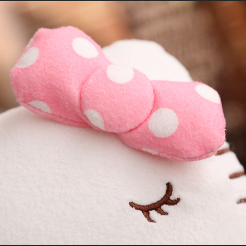 Gối Tựa Đầu Hình Hello Kitty Cho Xe Ô Tô