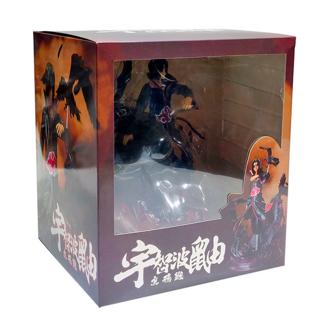 [ Freeship + Hàng Có Sẵn] Mô Hình Uchiha Itachi quạ đen 28cm tổ chức Akatsuki Mô Hình Naruto