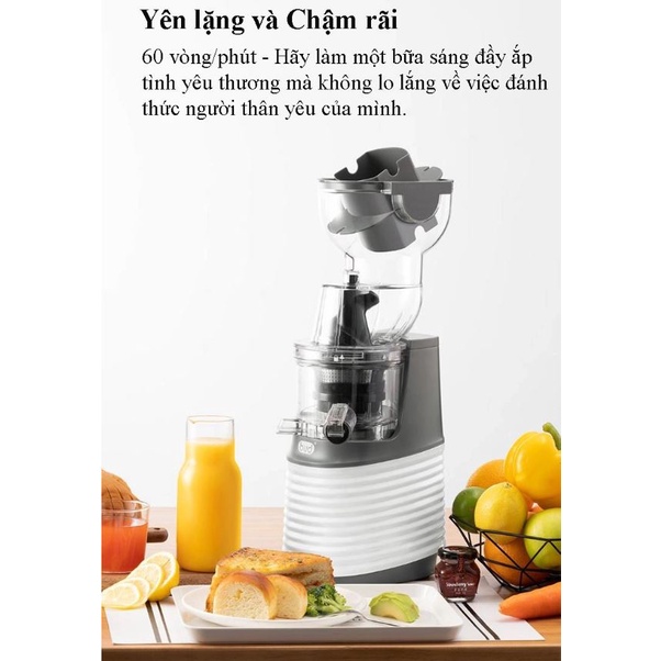 Máy ép chậm đa năng / Máy ép chậm trái cây hoa quả rau củ BUD BJ-32 Pro / BJ-08 Mini