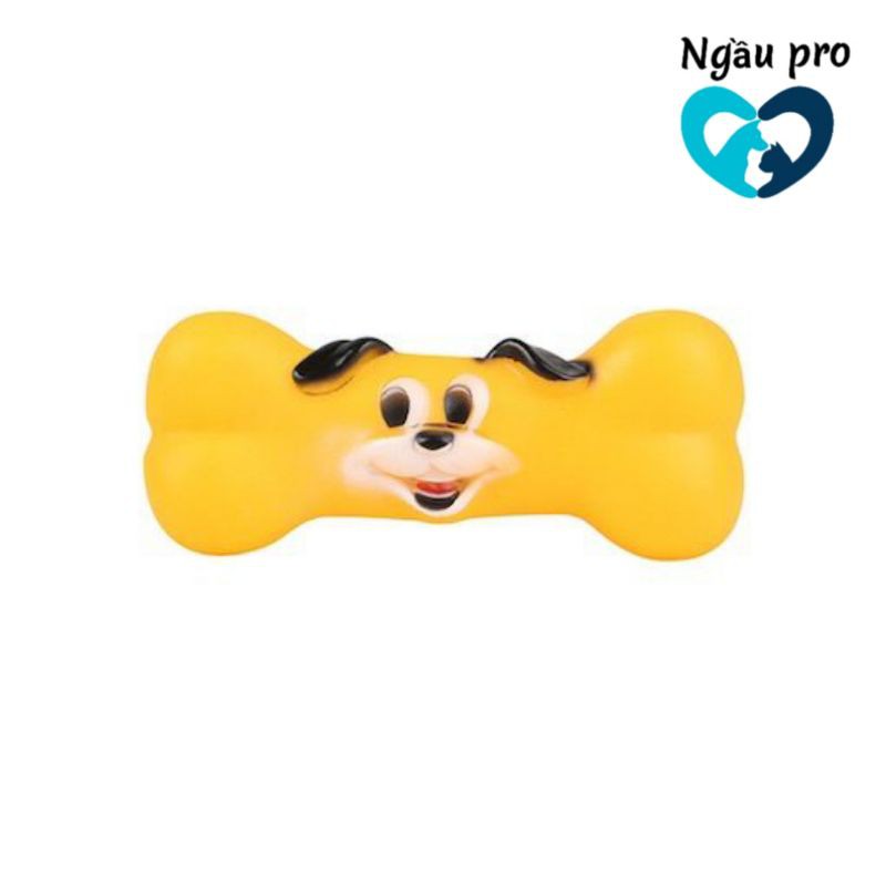 Đồ Chơi chó mèo, Đồ chơi cho thú cưng Xương Mặt Thú giảm stress - ngaupet