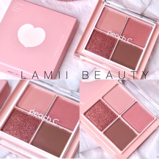 Bảng phấn mắt 4 ô PEACH C EYE SHADOW PALETTE