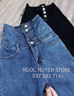 QUẦN JEAN DÃN CẠP SIÊU CAO