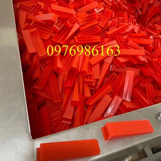 100 chiếc nêm đỏ cân bằng ốp lát gạch ke nêm cân bằng gạch
