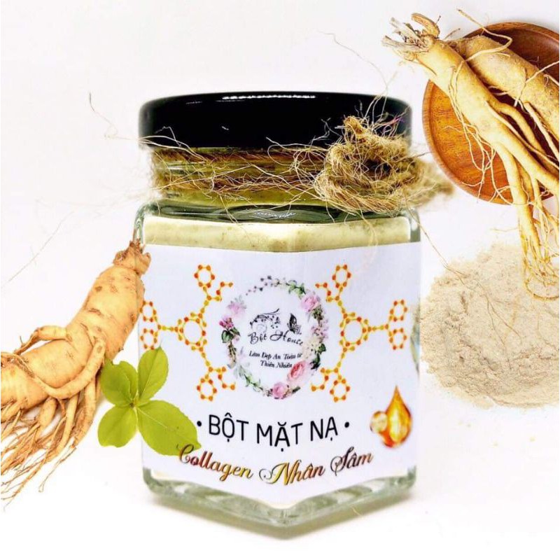 BỘT DẺO COLLAGEN NHÂN SÂM HANDMADE NHÀ BỘT