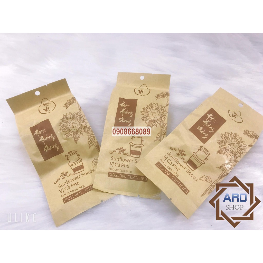 Hạt Hướng Dương Mỹ Vị ( Vị Cafe ) Nhập Khẩu, Gói 40g