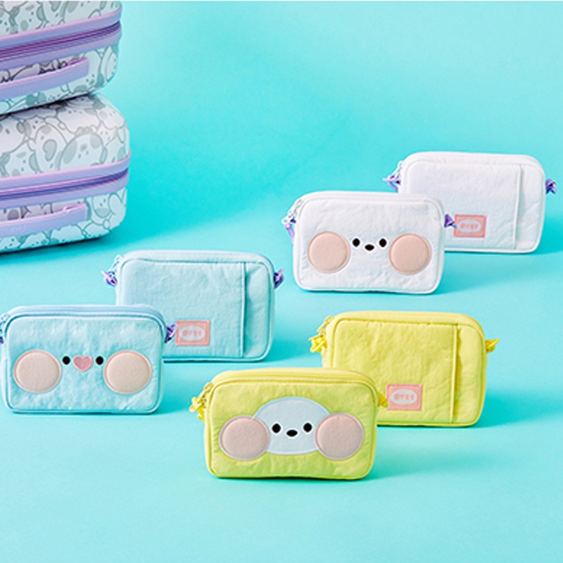 Túi đeo chéo đi du lịch hình BTS BT21 xinh xắn hàng chính hãng