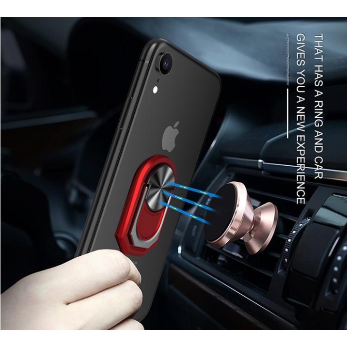 Giá Đỡ Điện Thoại Đa Năng Nam Châm Xoay 360 Độ Gắn Xe Ô Tô