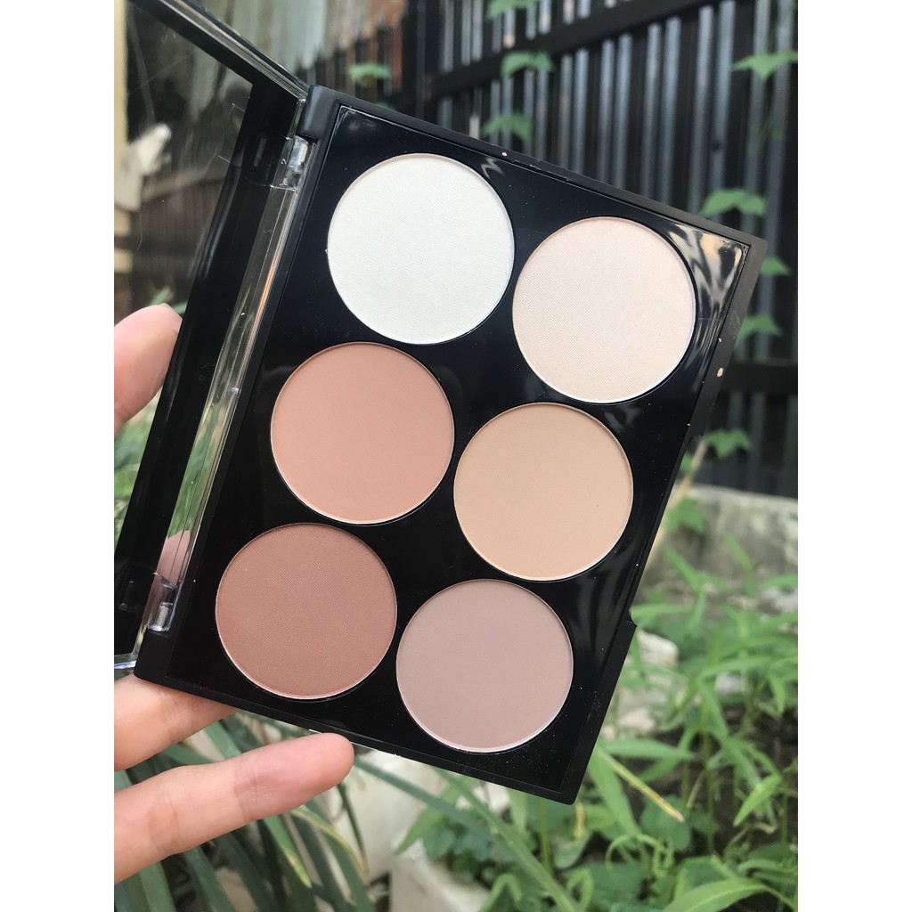 Phấn Tạo Khối 6 Ô City Color Collection Contour Palette