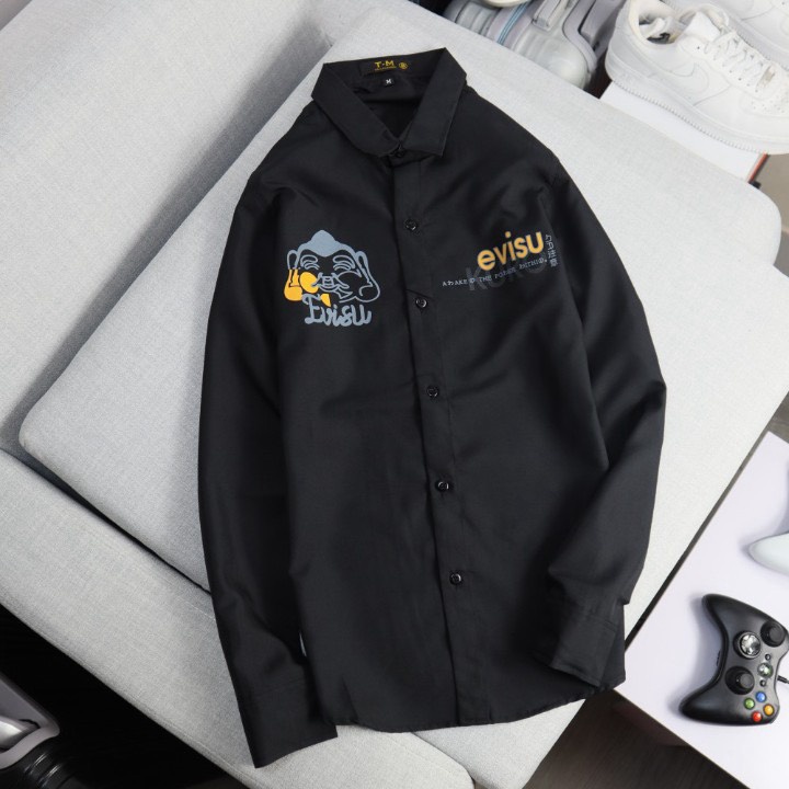 (HCM) ÁO SƠ MI NAM DÀI TAY THỜI TRANG ĐẲNG CẤP HOTTREND CHO CÁC ANH EM BẠN TRẺ KME STORE