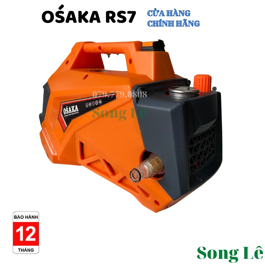 MÁY RỬA XE CAO ÁP OSAKA NHẬT BẢN Rs7 3000W - Đồng 100%