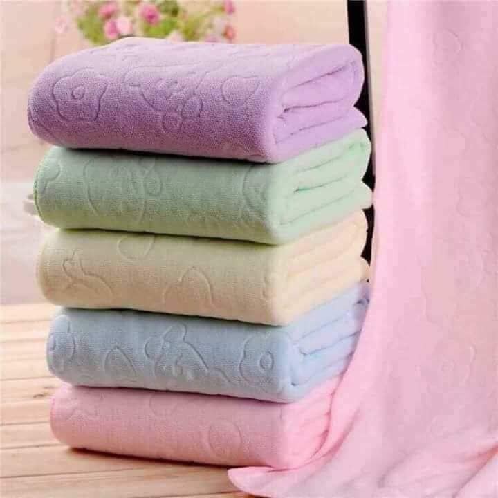 Khăn tắm xuất nhật khổ 70- 140 cm cotton thấm hút ,nhẹ